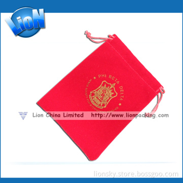 Soft Promotion Drawstring Velvet Gift Bag